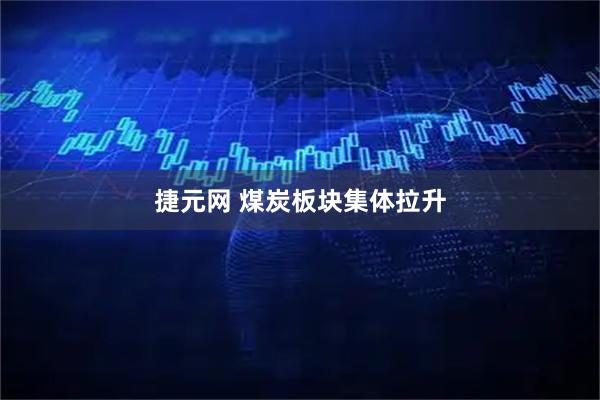 捷元网 煤炭板块集体拉升